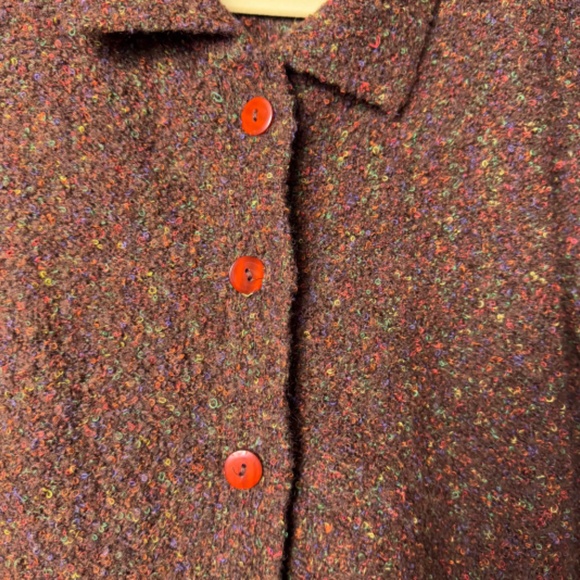 Kamal vintage wool blend cardigan - Picture 3 of 10